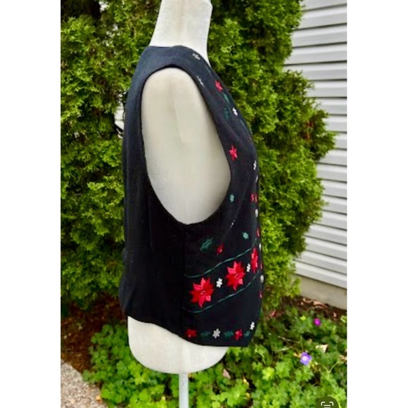 🎁🆕”Not ugly"unisex Xmas-theme vest, felt-like, comfy vintage-suitable as a gift - Picture 3 of 16
